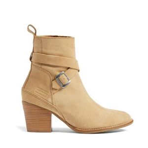 Hunter Tan Ankle Boots